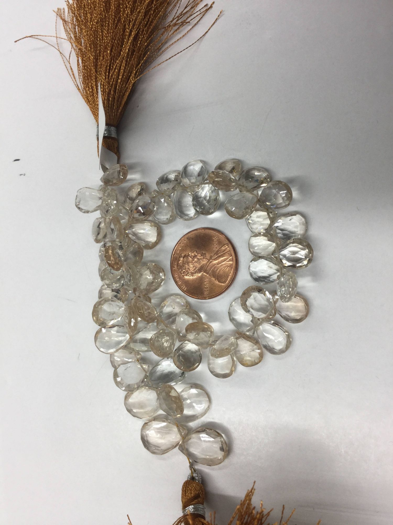 Imperial Topaz Pears Faceted