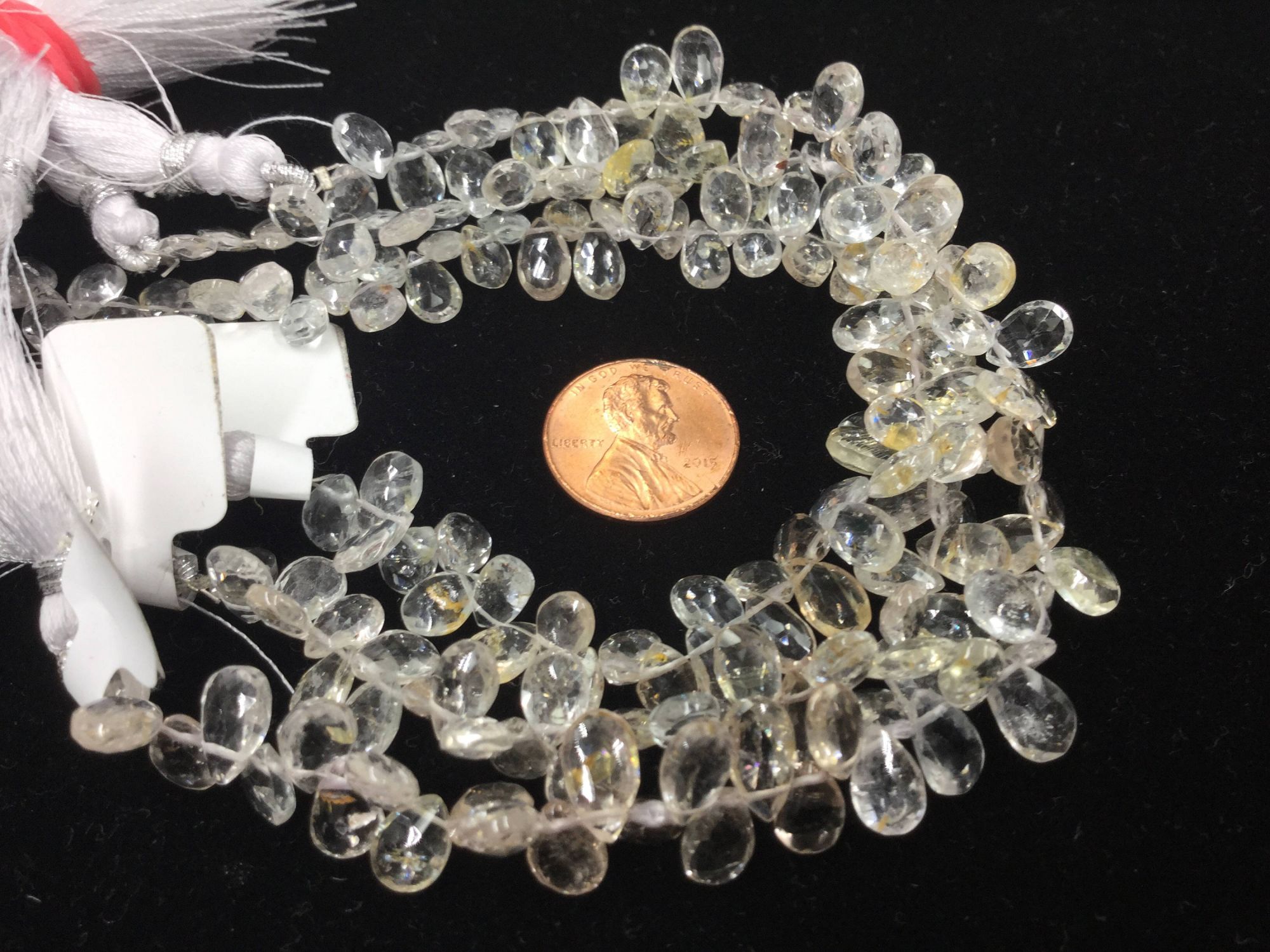 Imperial Topaz Pears Faceted