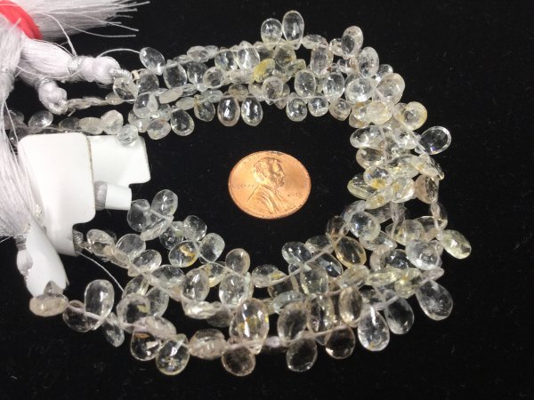 Imperial Topaz Pears Faceted