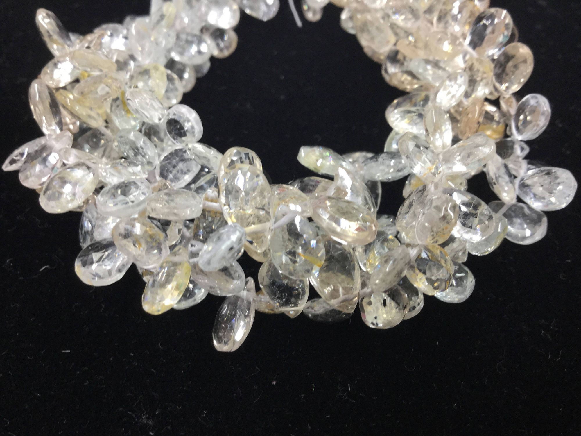 Imperial Topaz Pears Faceted
