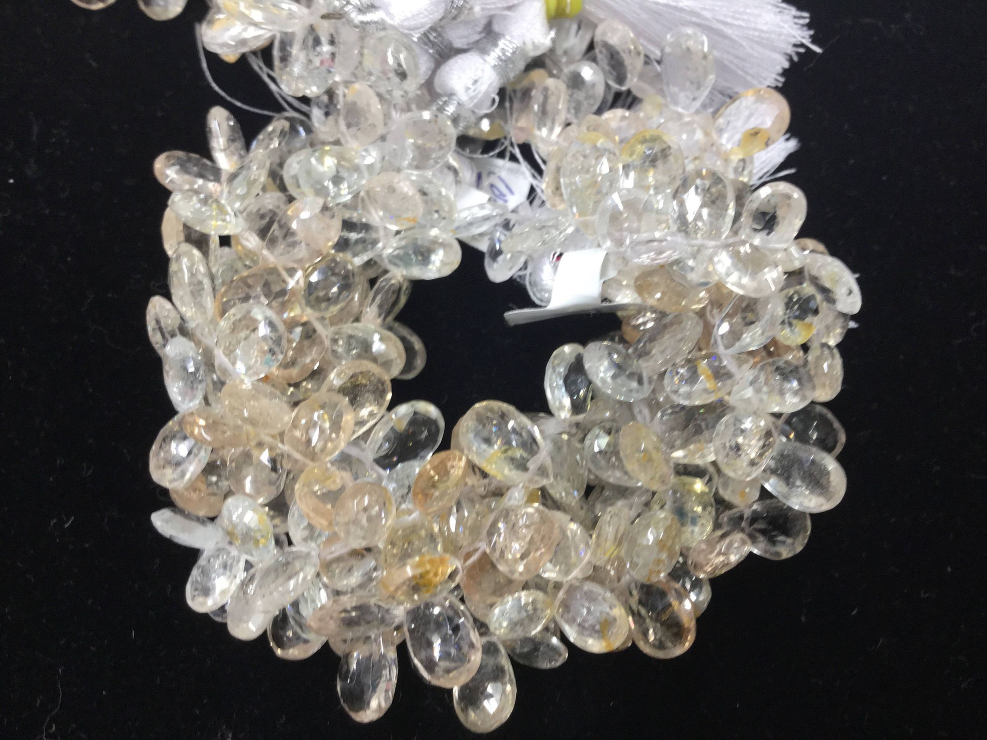 Imperial Topaz Pears Faceted