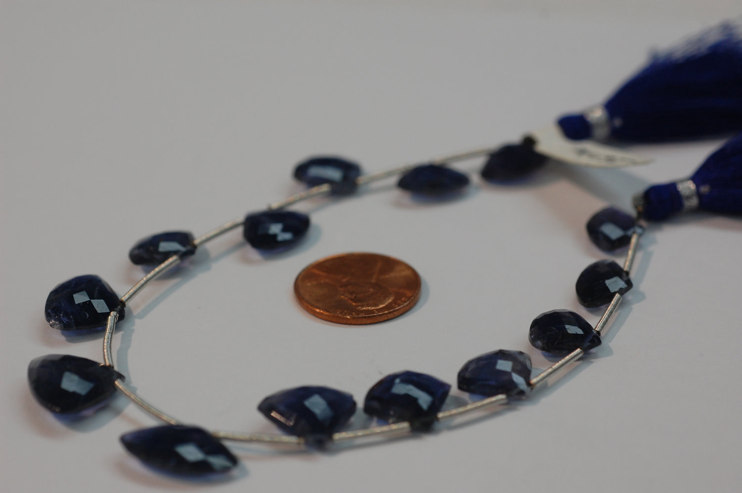 Iolite Fan Cut Faceted