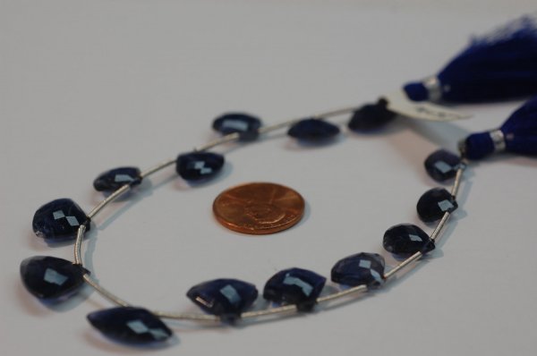 Iolite Fan Cut Faceted