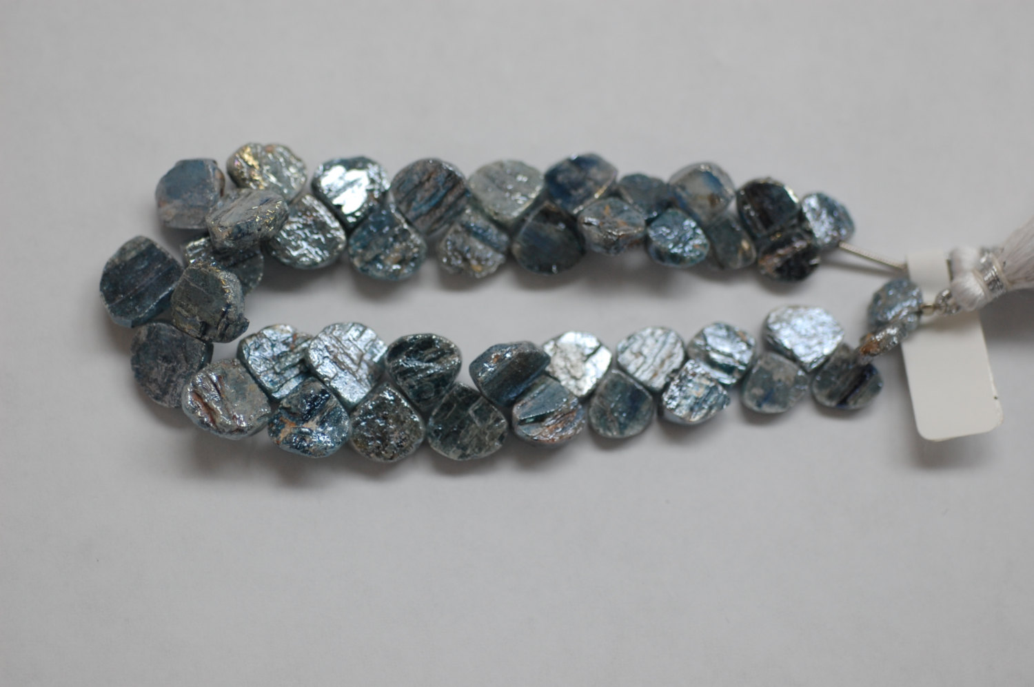 Kyanite Hearts Faceted (Coated)