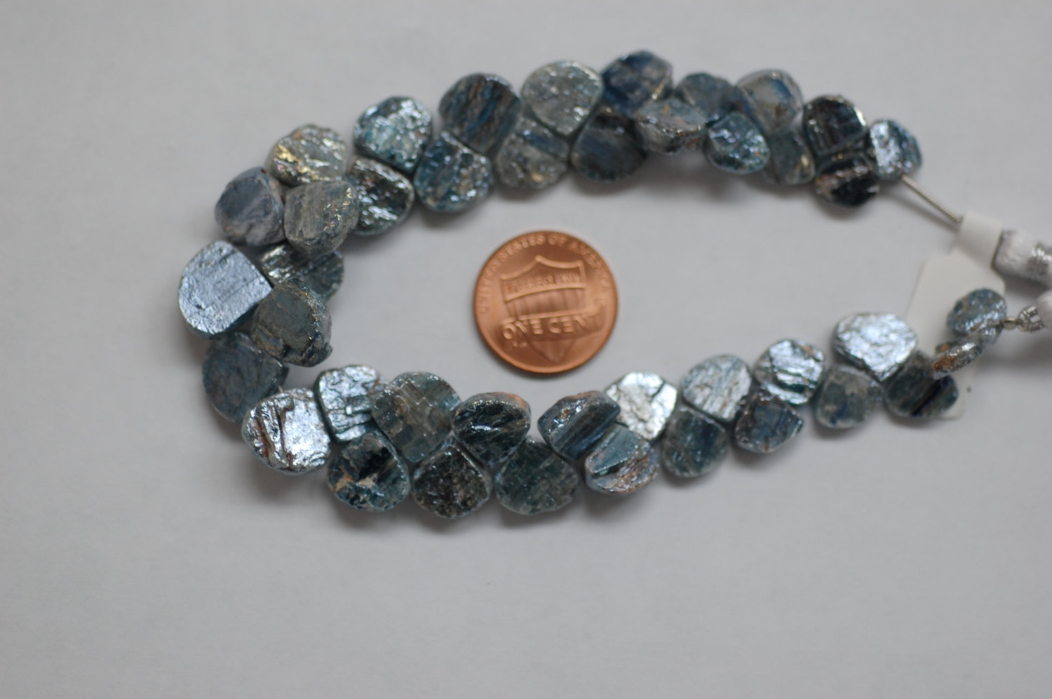Kyanite Hearts Faceted (Coated)