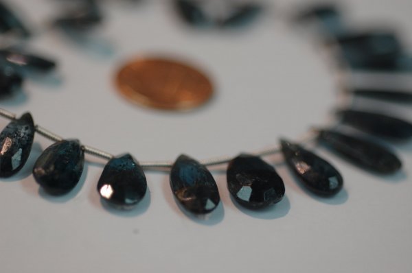 Kyanite Long Pear Faceted