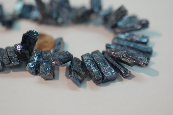 Kyanite Natural Funky Cut (Platinum Polished)