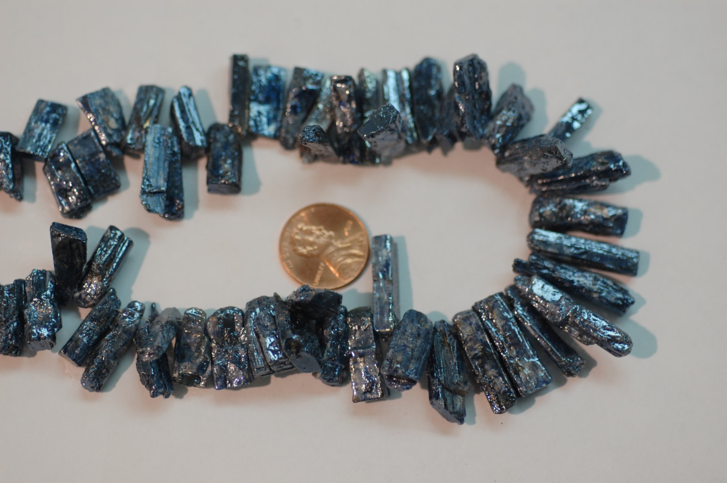 Kyanite Natural Funky Cut (Platinum Polished)