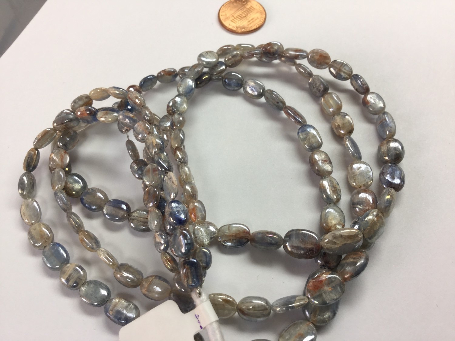 Kyanite Ovals Smooth Graduated