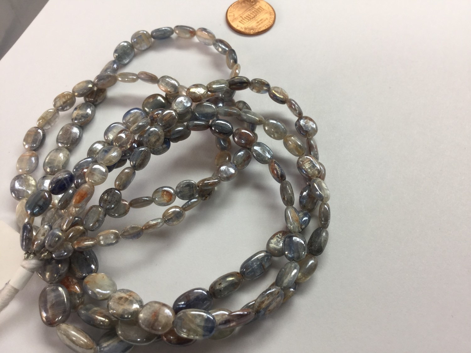 Kyanite Ovals Smooth Graduated
