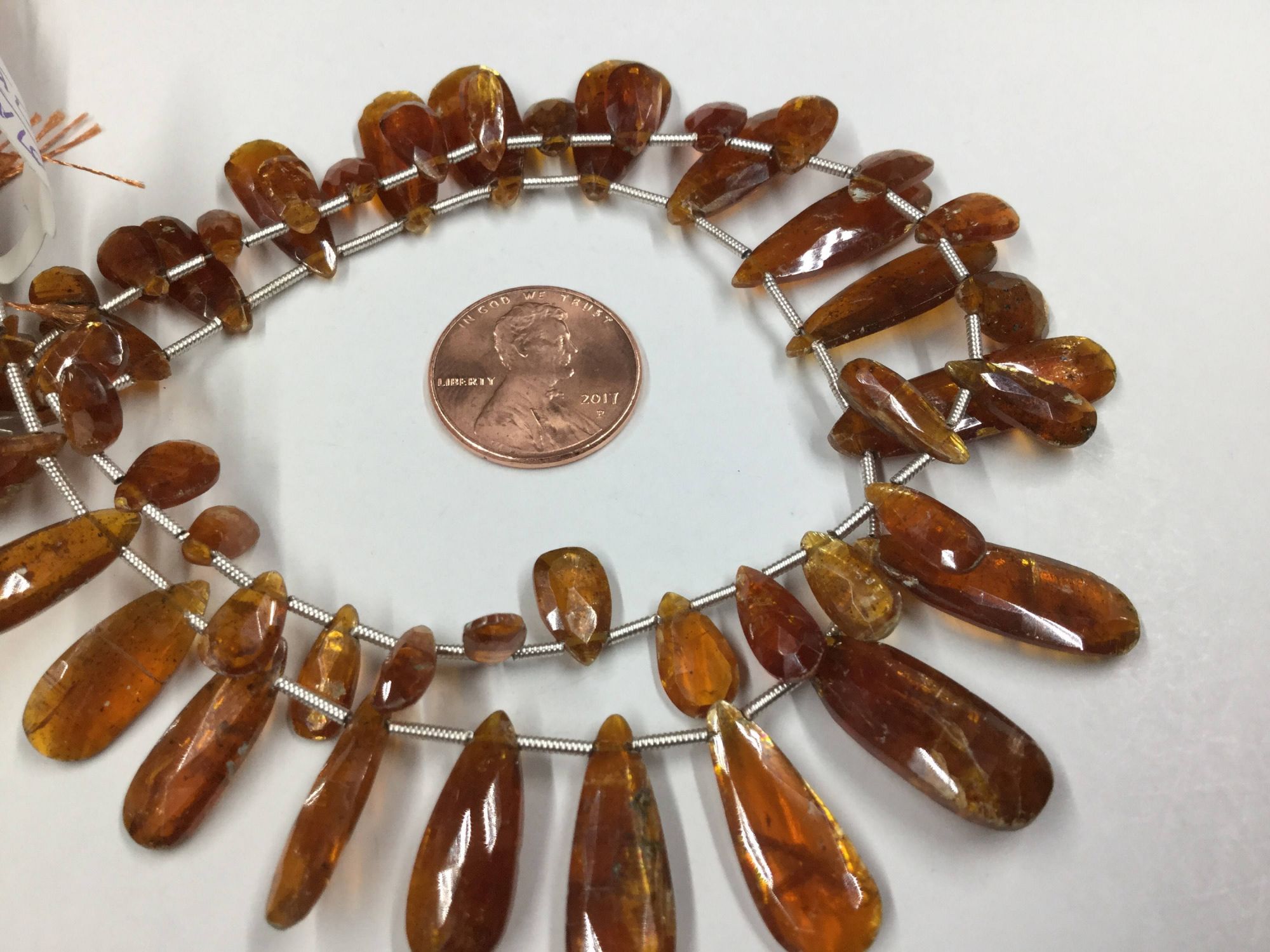 Kyanite Pears Faceted