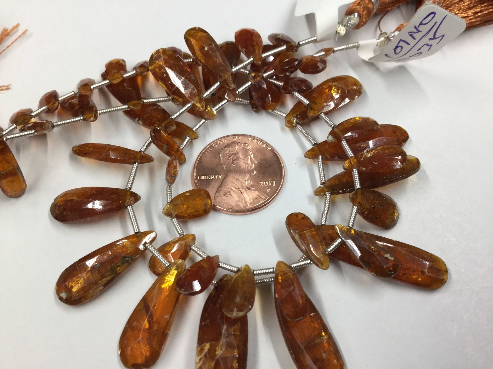Kyanite Pears Faceted