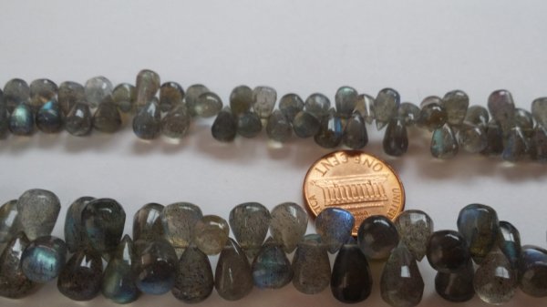 Labradorite Drops Smooth