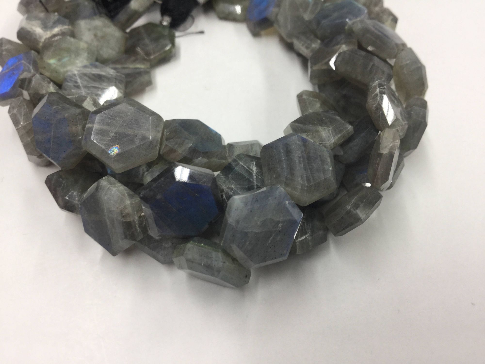 Labradorite Hexagon Faceted