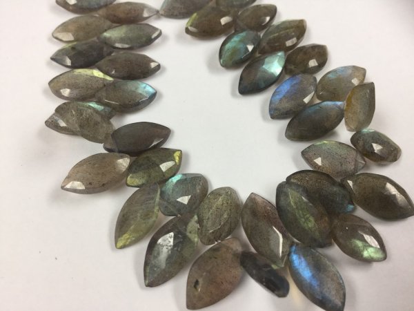 Labradorite Marquise Faceted