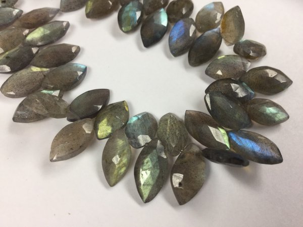 Labradorite Marquise Faceted