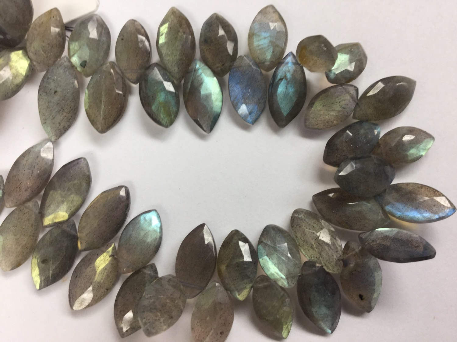 Labradorite Marquise Faceted
