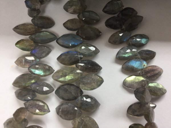 Labradorite Marquise Faceted