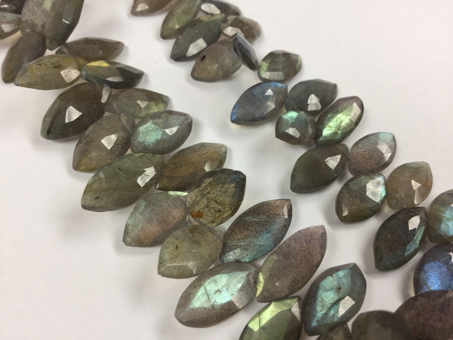 Labradorite Marquise Faceted