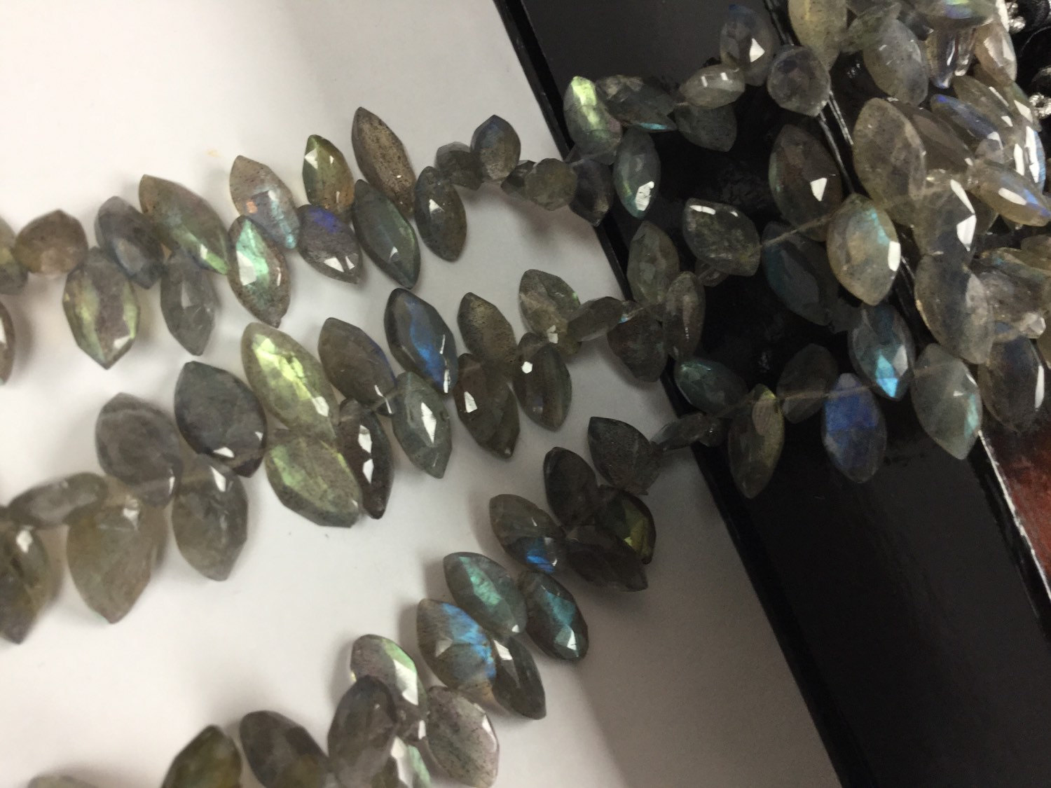 Labradorite Marquise Faceted