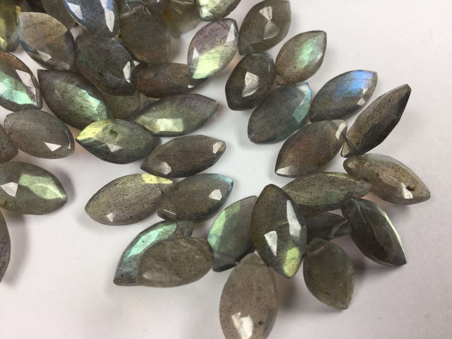 Labradorite Marquise Faceted