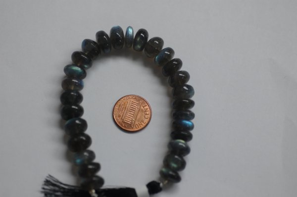 Labradorite Rondelle Smooth