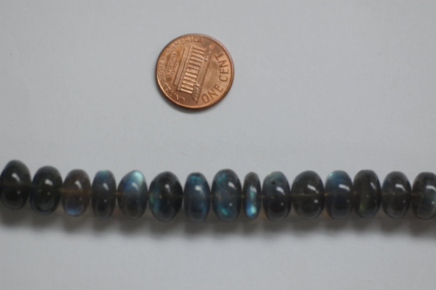 Labradorite Rondelle Smooth
