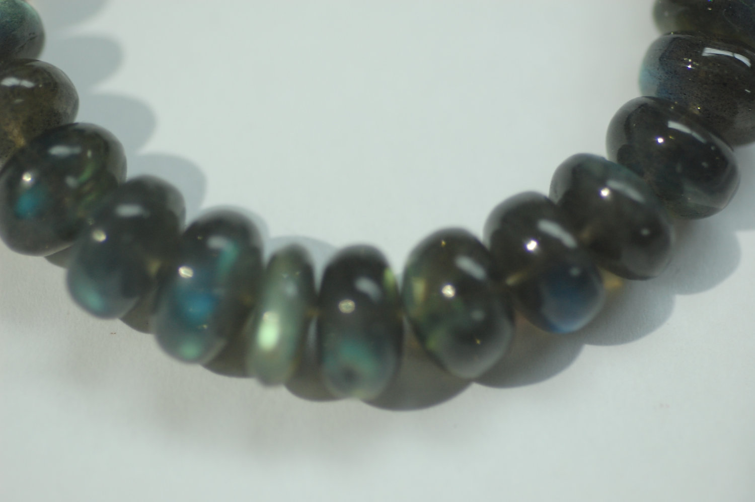 Labradorite Rondelle Smooth