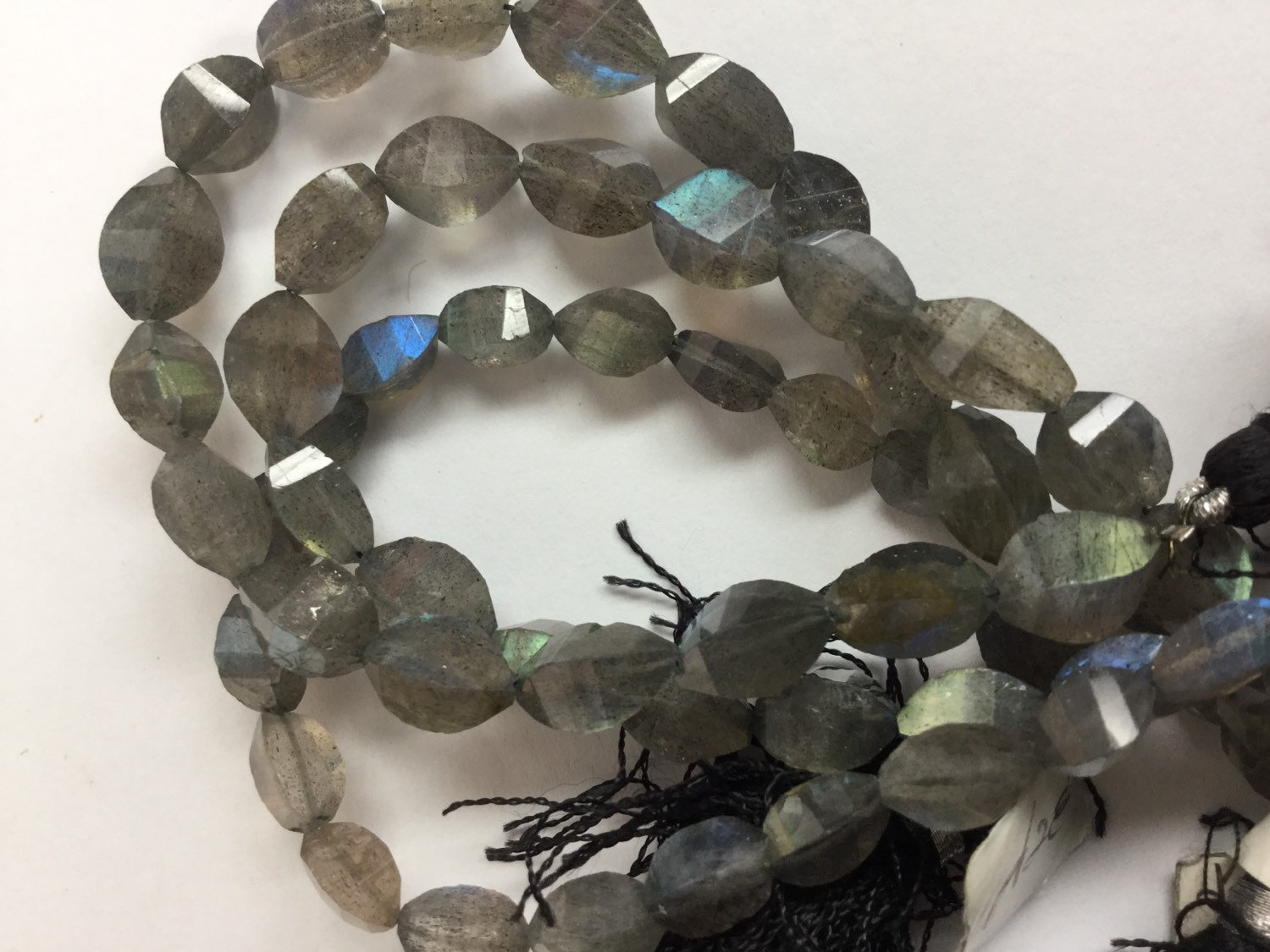 Labradorite Twisted oval Faceted