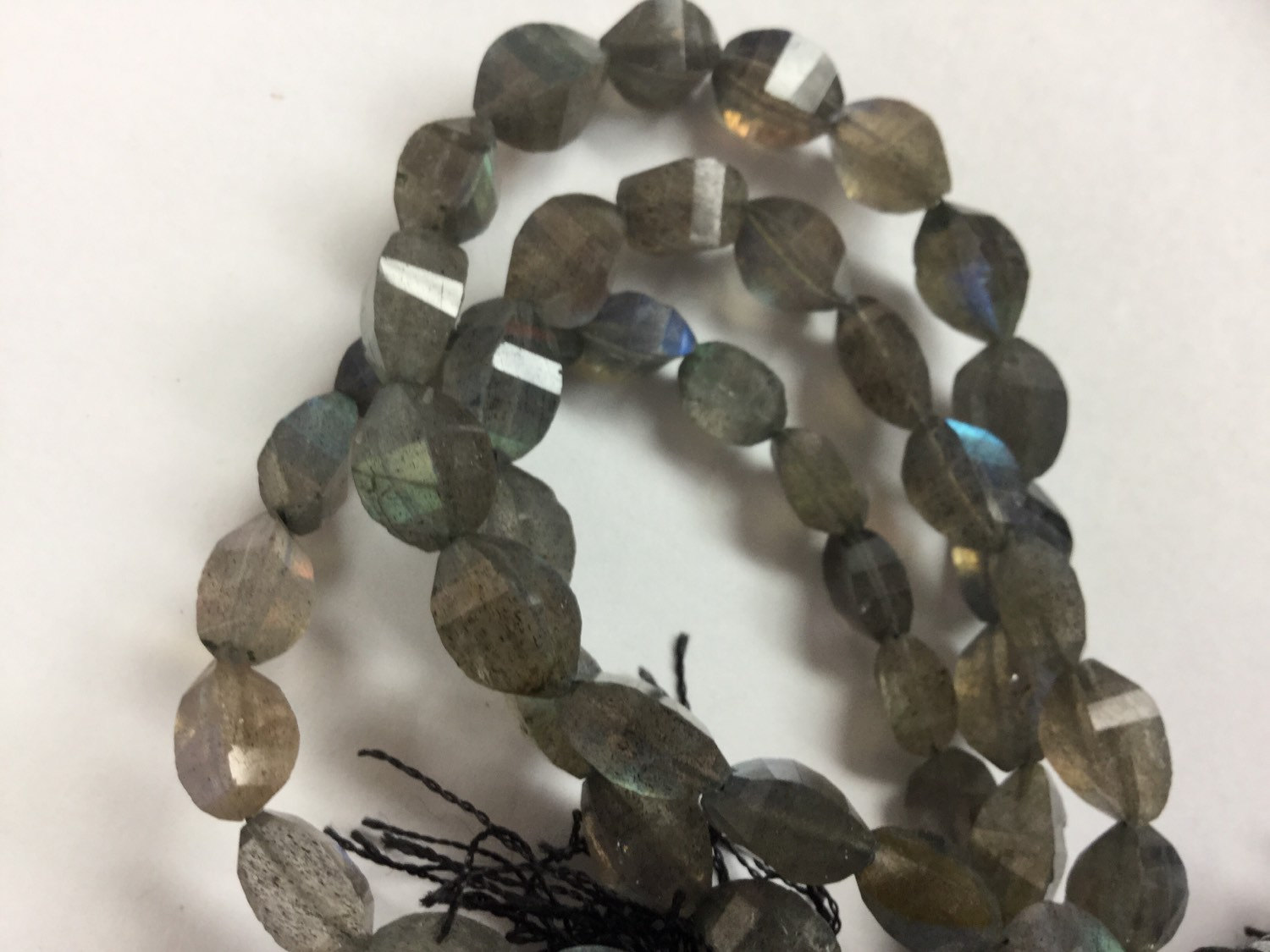 Labradorite Twisted oval Faceted