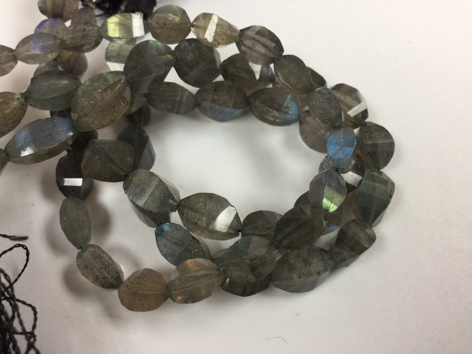 Labradorite Twisted oval Faceted