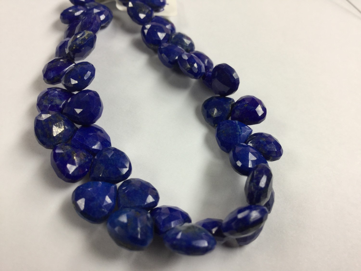 Lapis Hearts Faceted
