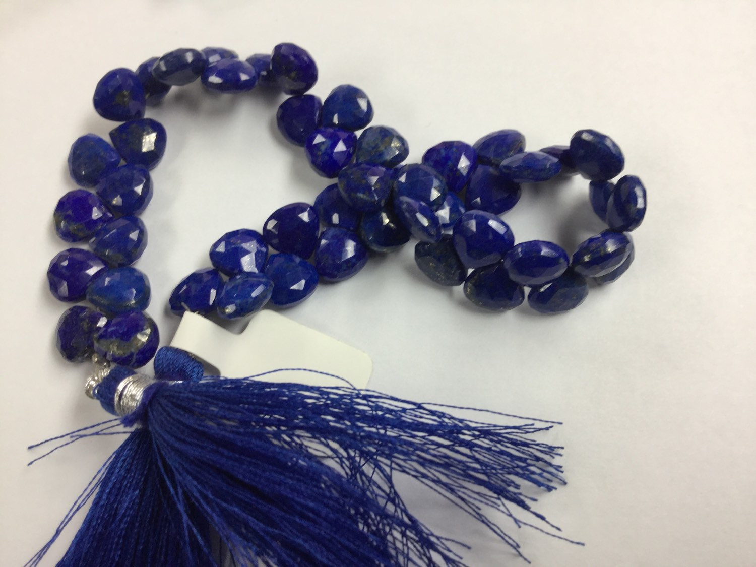 Lapis Hearts Faceted