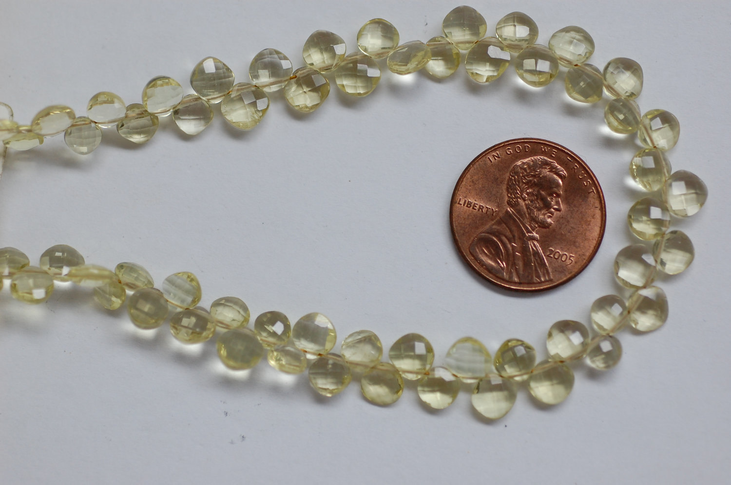 Lemon Quartz Cushion Checkerboard Cut
