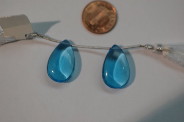 Light Blue Hydro Pear Smooth Matching Pears