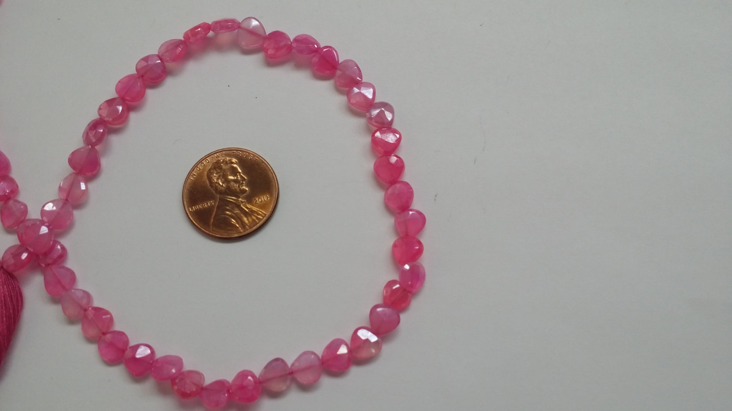 Light Pink Coated Hearts