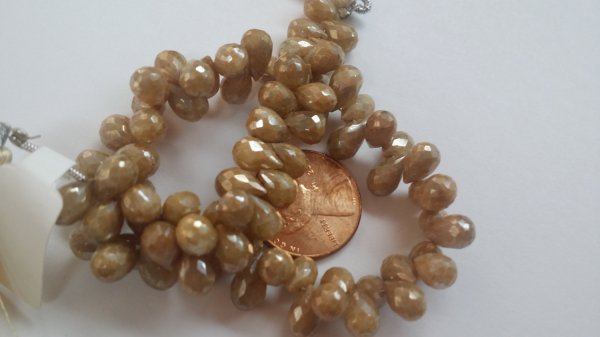 Light Wood Color Silverite Drops