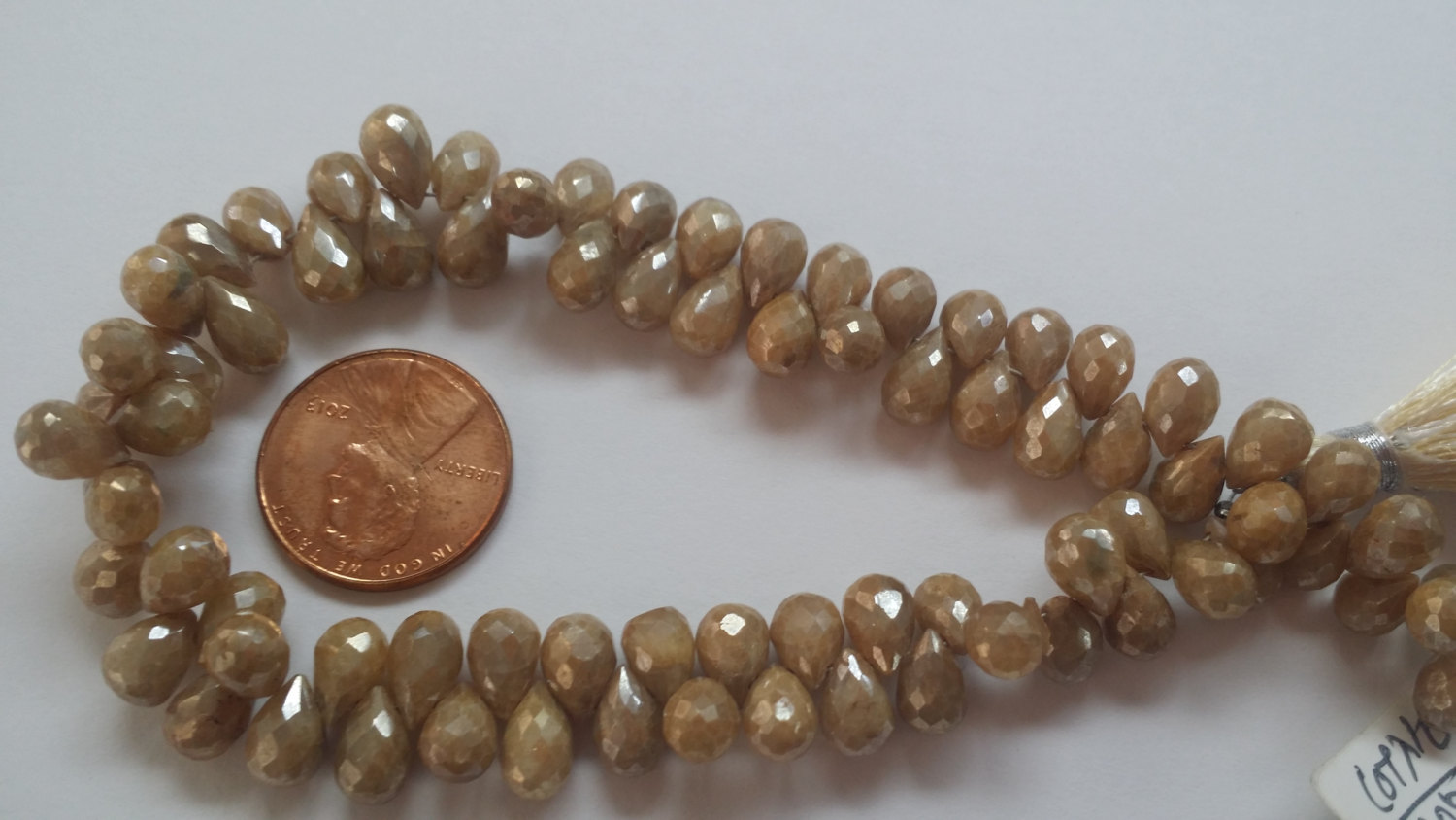 Light Wood Color Silverite Drops