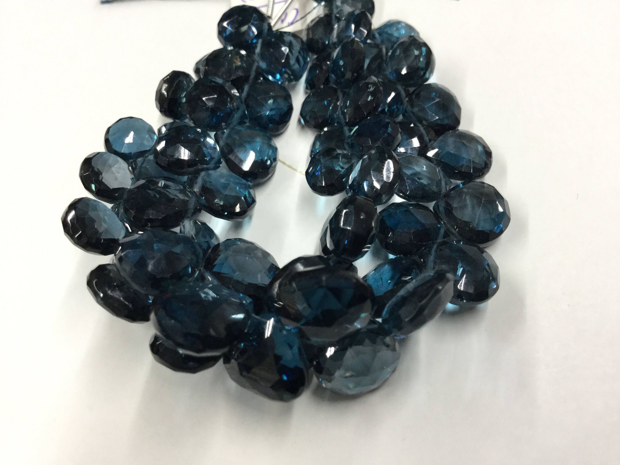London Blue Topaz Hearts Faceted