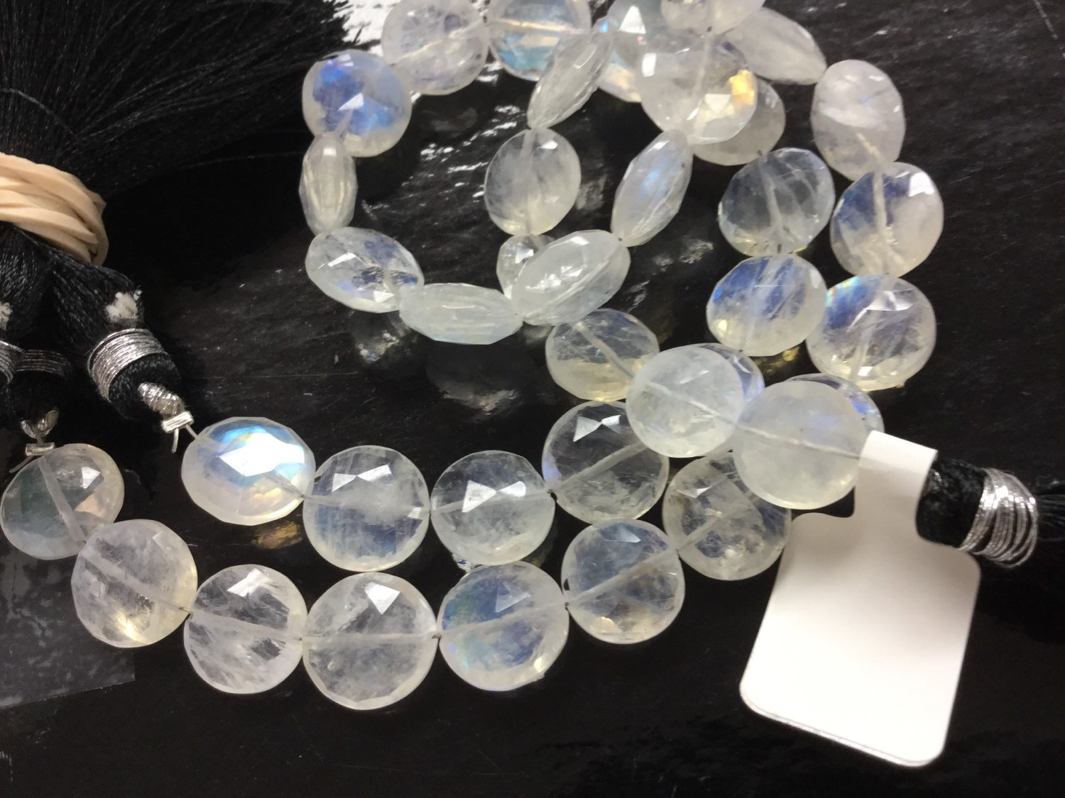 Moonstone Coins Faceted