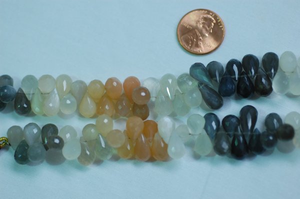 Multi Moonstone Drops
