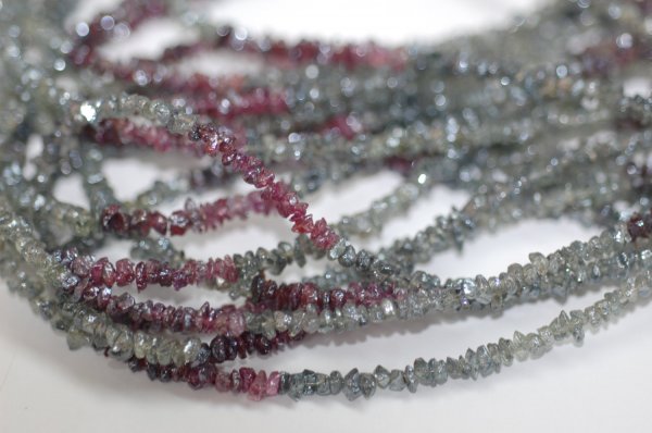 Multi Mystic Spinal Rough Cut Faceted (Platinum Polished)