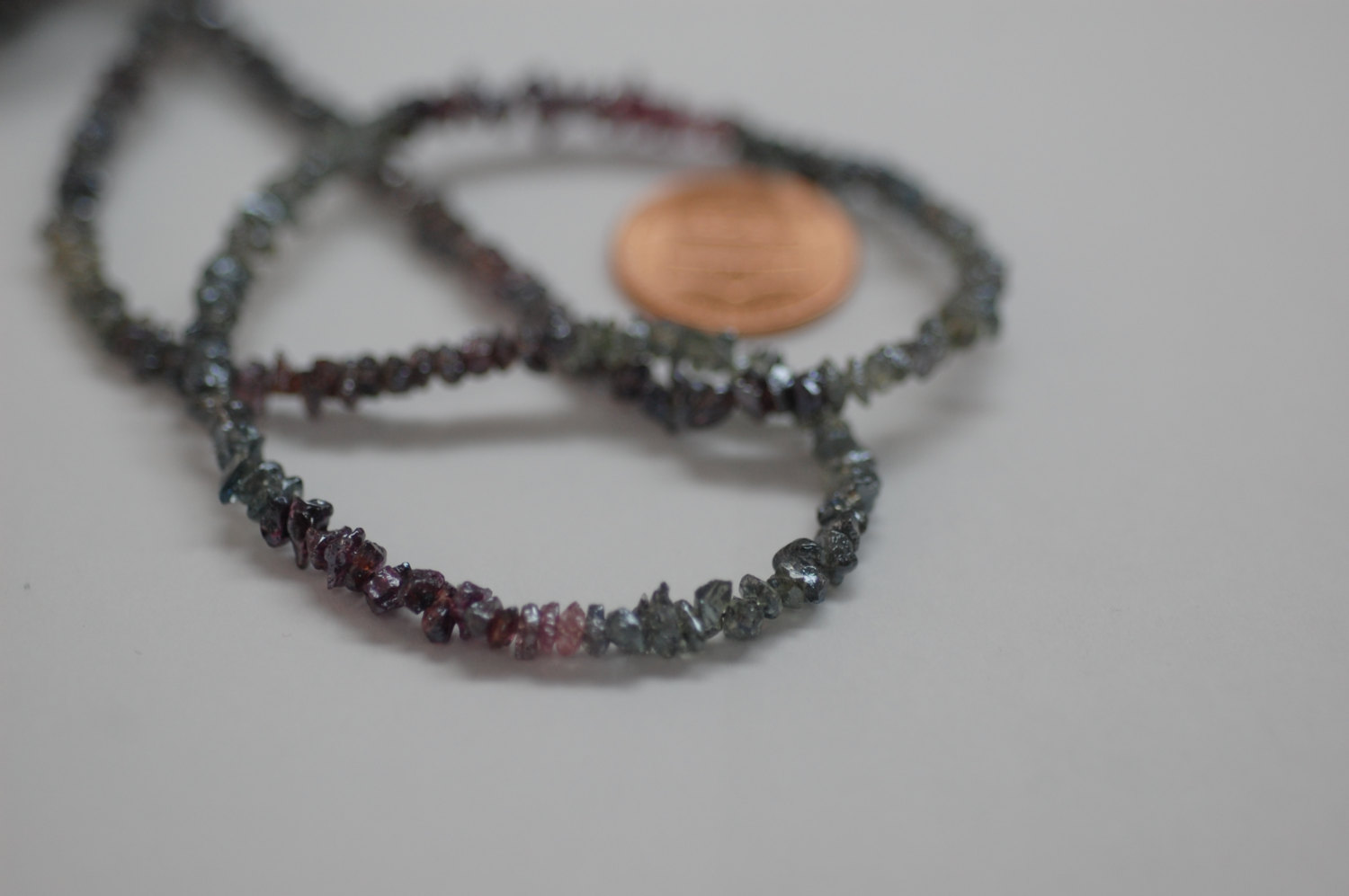Multi Mystic Spinal Rough Cut Faceted (Platinum Polished)
