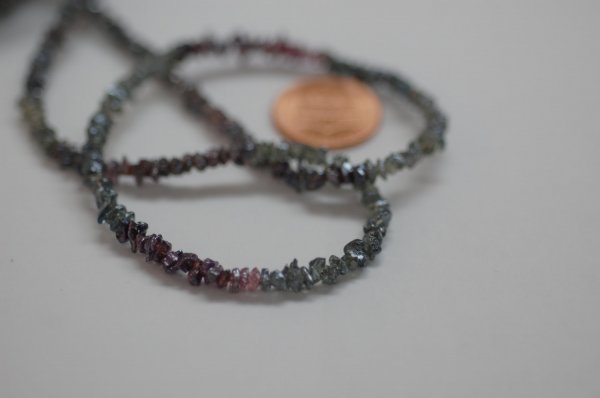 Multi Mystic Spinal Rough Cut Faceted (Platinum Polished)