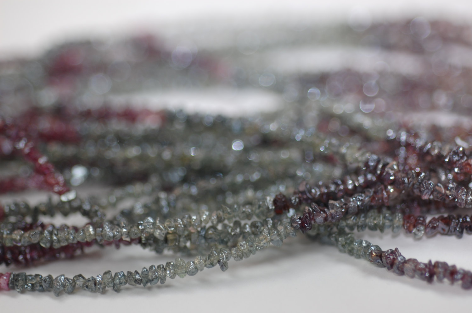 Multi Mystic Spinal Rough Cut Faceted (Platinum Polished)