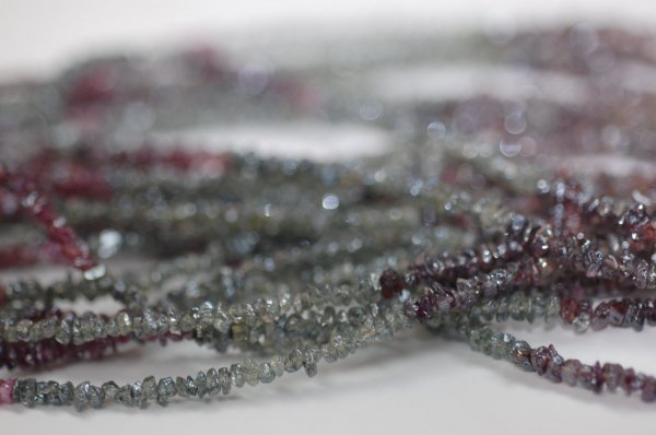 Multi Mystic Spinal Rough Cut Faceted (Platinum Polished)
