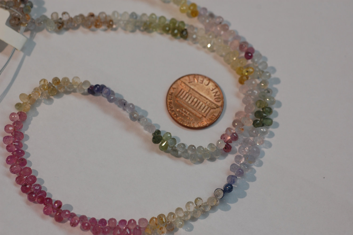 Multi Sapphire Drops Faceted