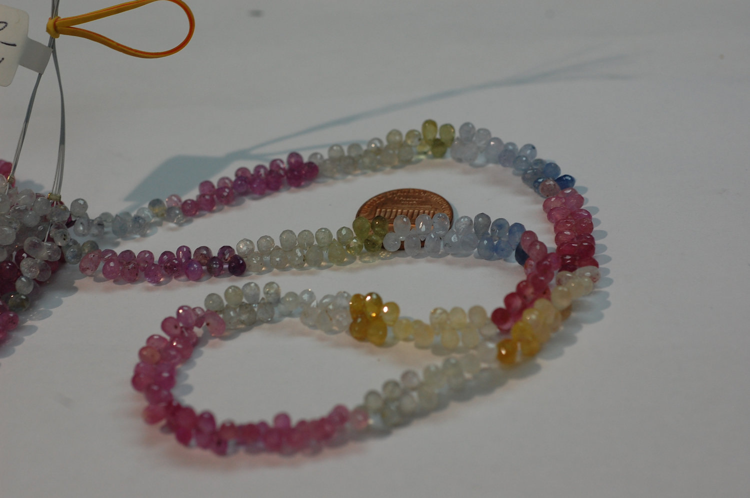 Multi Sapphire Drops Faceted