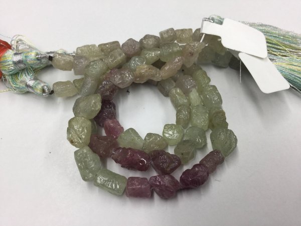 Multi Sapphire Funky Cut Faceted
