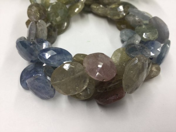 Multi Sapphire Ovals Faceted